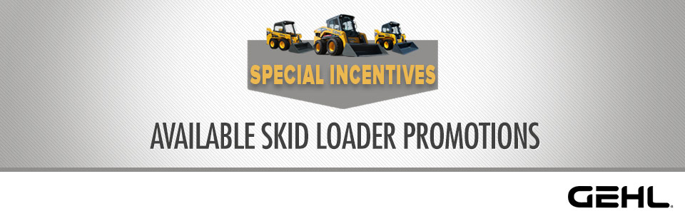 Gehl: Special Incentives
